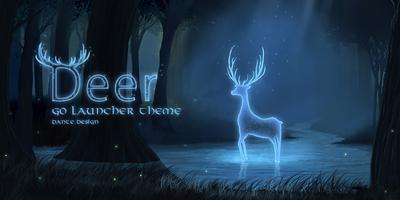 Deer GO Launcher Theme capture d'écran 3