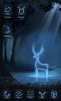 Deer GO Launcher Theme Affiche