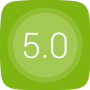 GO Launcher EX UI5.0 theme APK