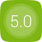 GO Launcher EX UI5.0 theme icône