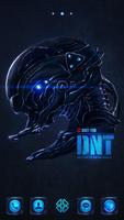 DNT Robot GO Launcher Theme постер