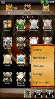 Dragon GO Launcher EX Theme ảnh chụp màn hình 1