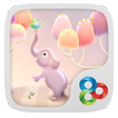 Elephant GO Launcher Theme