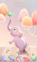 Elephant GO Launcher Theme 海报