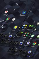 HD Black Launcher screenshot 3