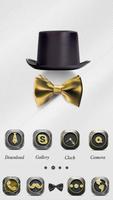 Gentleman Go Launcher Theme capture d'écran 1