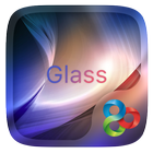(Free)Glass GO Launcher Theme أيقونة