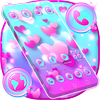 Tema Bubble Launcher Cinta ikon