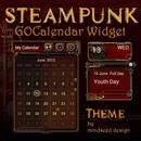 Steampunk GO Calendar Theme-APK