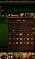 Steampunk GO Calendar Theme Affiche