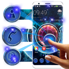 Launcher Theme Blue Zeichen