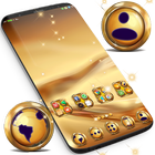 Thème Golden Launcher icône