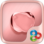 RoseGold Apple GOLauncherTheme icône