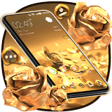 Motyw Rose Gold Launcher ikona