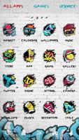 Street Art GO Launcher Theme تصوير الشاشة 2