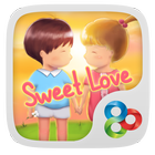 Sweet love GO Launcher Theme icône