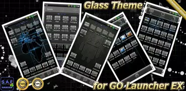 GLASS GO Launcher EX Theme