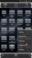 GLASS GO Launcher EX Theme 截圖 1