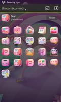 Unicorn GO Launcher Theme captura de pantalla 3