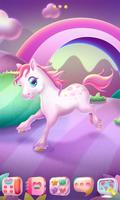 Unicorn GO Launcher Theme imagem de tela 1
