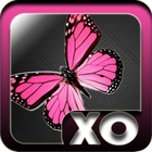 Pink Butterfly icon pack icône