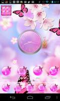 Pink Butterfly icon pack capture d'écran 1