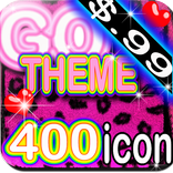 Pink Cheetah for Go Launcher