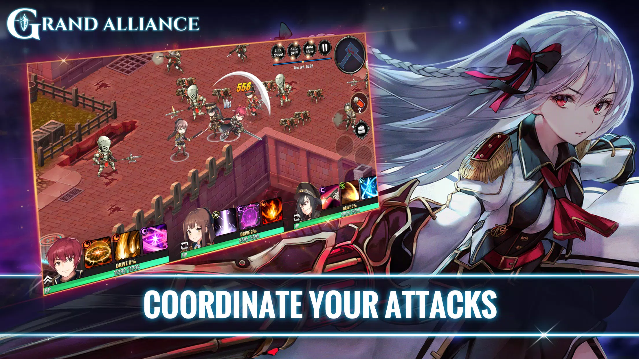 Anime-Inspired RPG Brawler Grand Alliance Kicks Off Pre