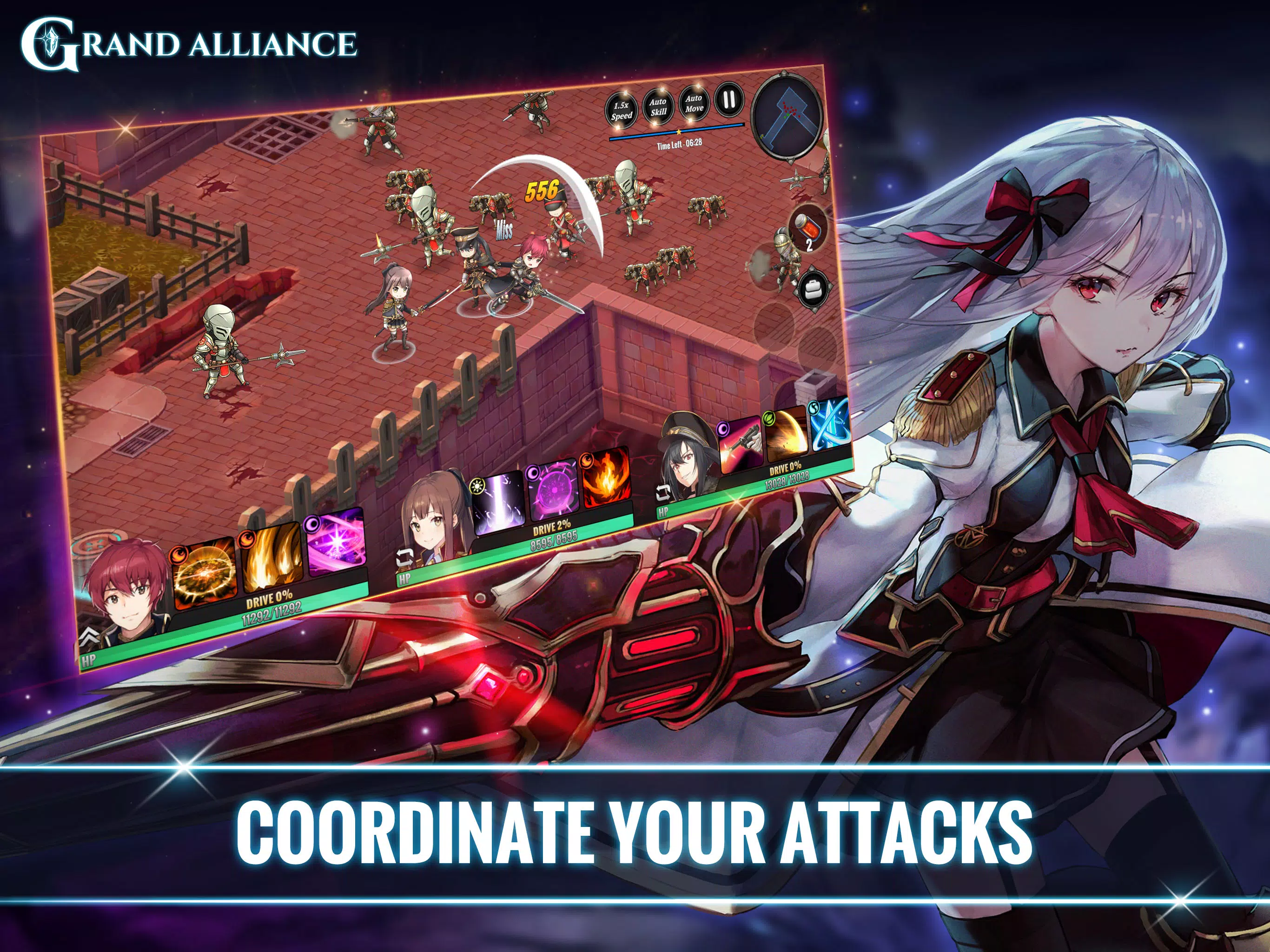 Anime-Inspired RPG Brawler Grand Alliance Kicks Off Pre