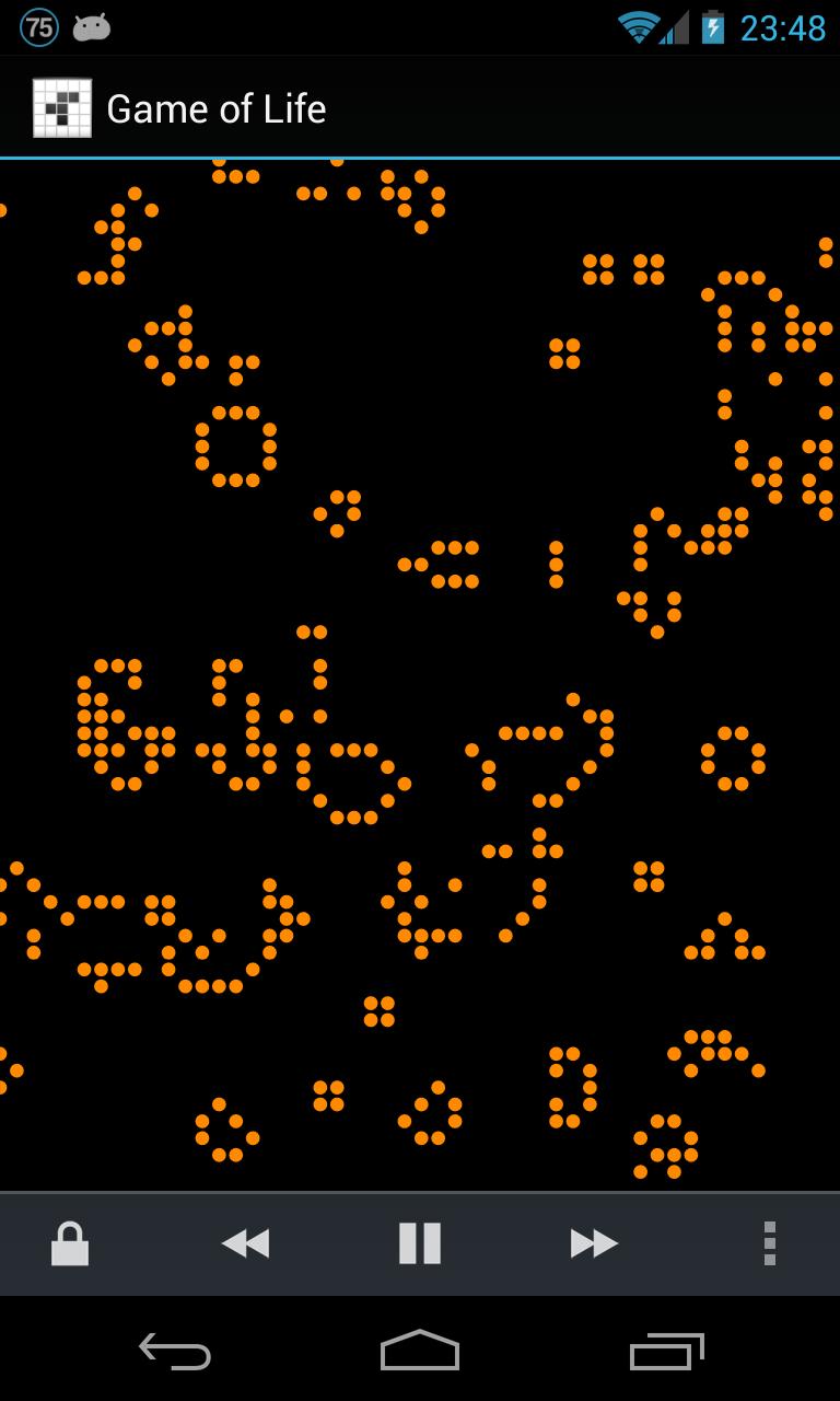Conway game of life