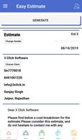 Easy Estimate स्क्रीनशॉट 1
