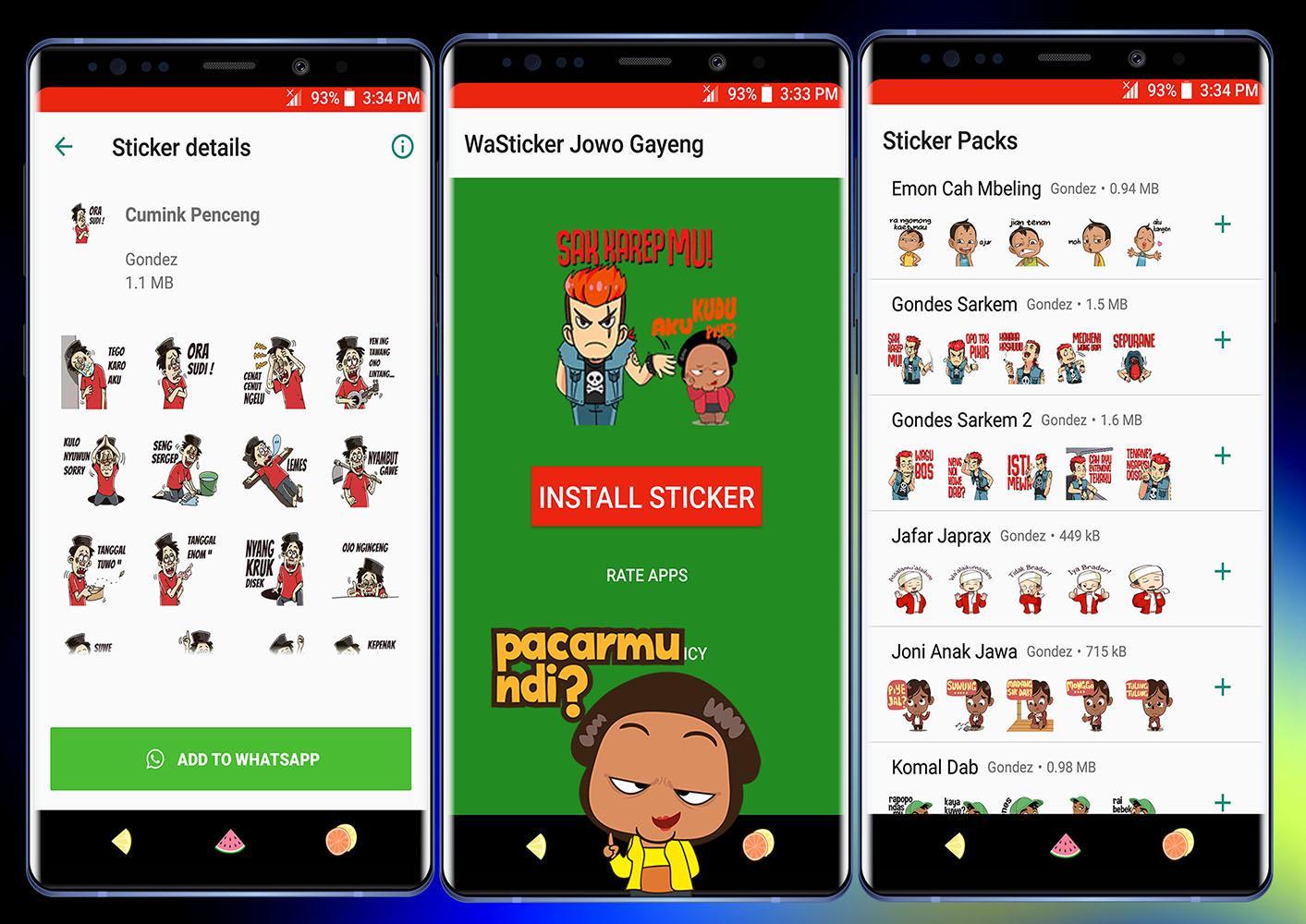 Wa Sticker Jowo Gayeng For Android Apk Download