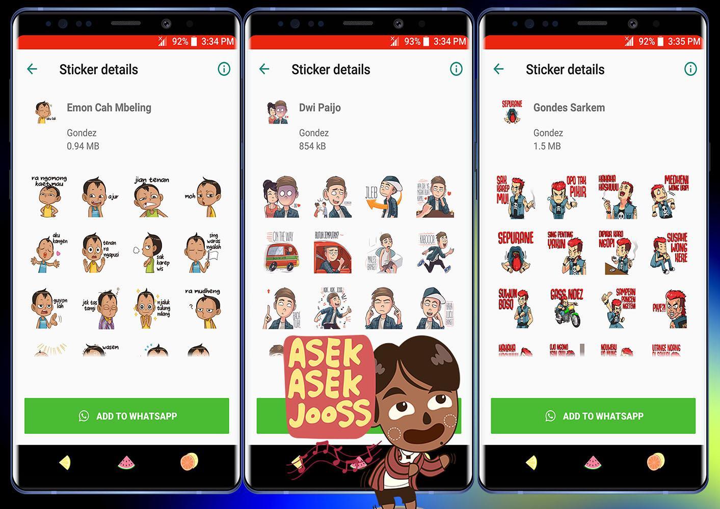 Wa Sticker Jowo Gayeng For Android Apk Download