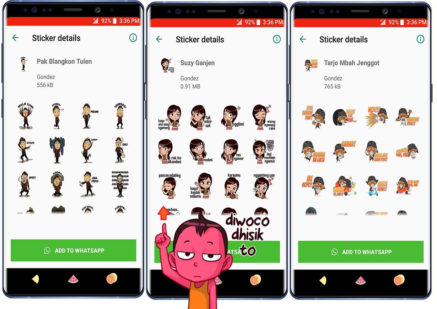 Wa Sticker Jowo Gayeng For Android Apk Download