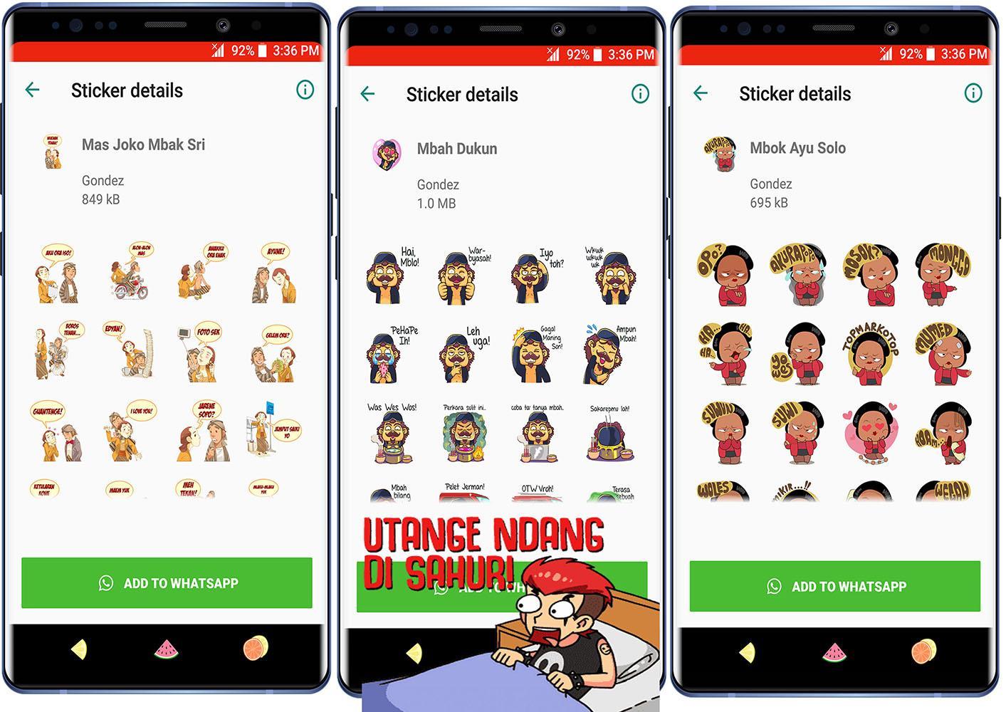 Wa Sticker Jowo Gayeng For Android Apk Download