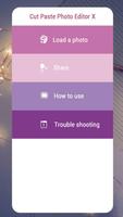 Cut Paste Photo Editor X اسکرین شاٹ 1