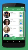 Contacts, Dialer and Phone poster