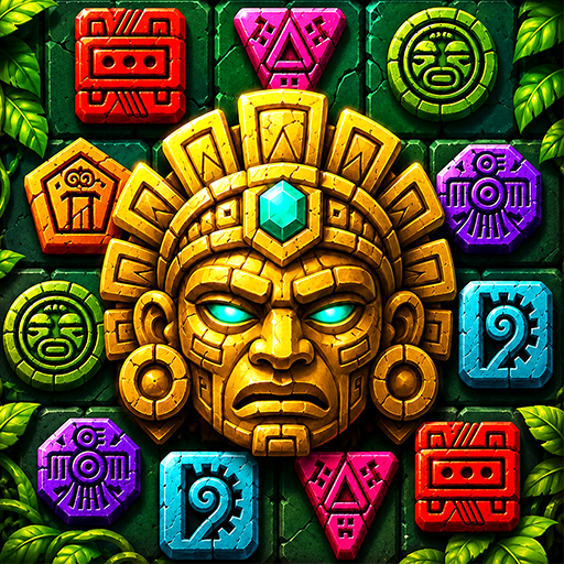 アステカ神殿：Match 3 Puzzle Game