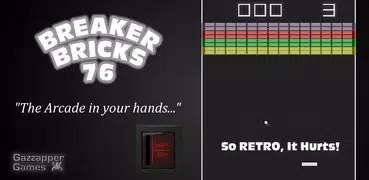 Breaker Bricks 76 (Retro Classic Arcade Game)