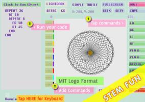 Simple Turtle LOGO Plakat