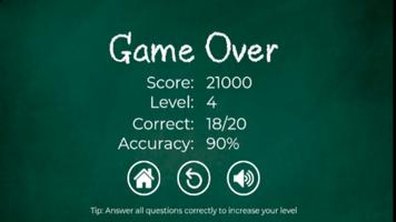 Brain Math Challenge Game captura de pantalla 1