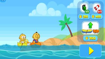 Raft Wars Juego - Piratas captura de pantalla 1