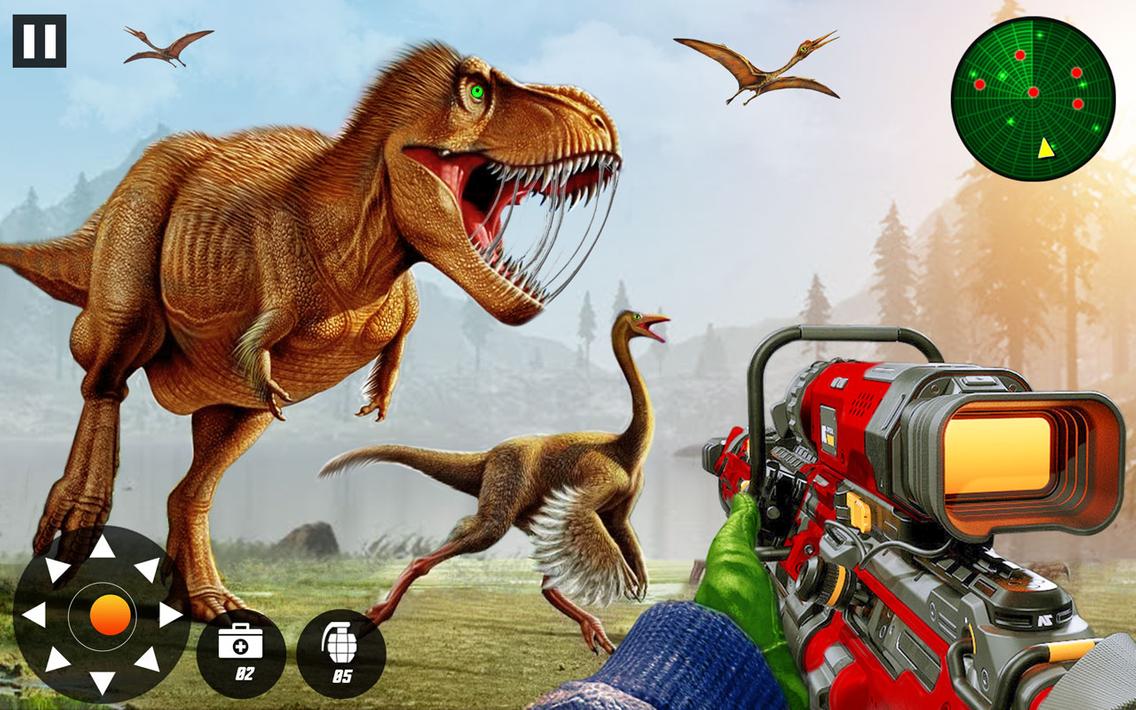 Real Dino Hunting Zoo Hunter screenshot 1