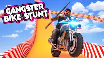 Gangster Bike Stunt Racing Affiche