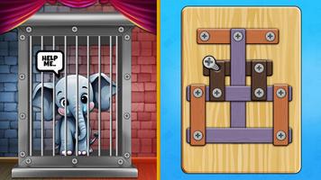 Nut & Bolts Screw Puzzle Games imagem de tela 3