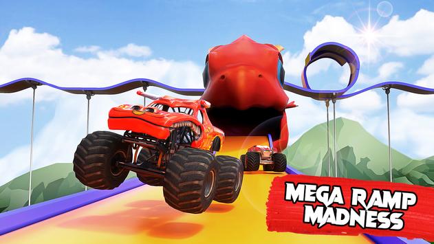 Top Monster Truck Stunts: Free Car Racing Games 截图 2