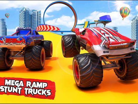 Top Monster Truck Stunts: Free Car Racing Games 截图 4