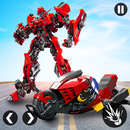 American Hawk Transform Bike Robot Shooting Game APK
