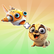AI Mix animal: Merge hybrid आइकन
