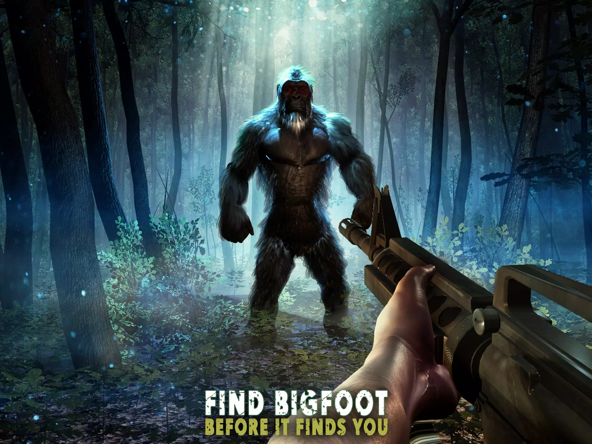 Bigfoot Monster Hunting Forest Survival Adventure Full Gameplay 